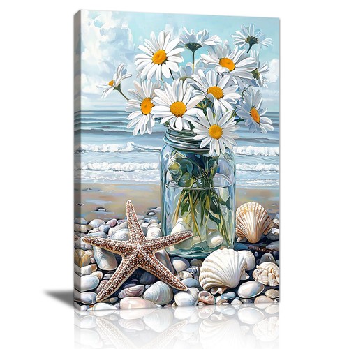 Spiaggia bianco fiori - bianco,
