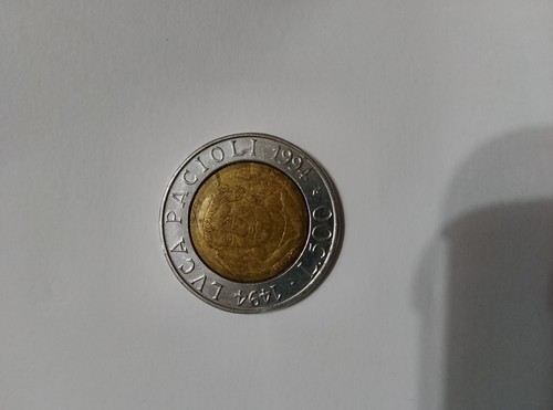 Moneta 500 lire 1994 - , luca