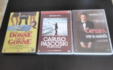 FRANCESCO NUTI- 3 dvd come nuovi:DONNE CON LE GONNE-CARUSO PASCOSKI, ECC (PG58)