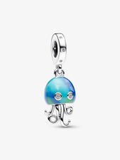 Charm Pandora Medusa che cambia colore 792704C01 Pendente Ciondolo Smalto Blu