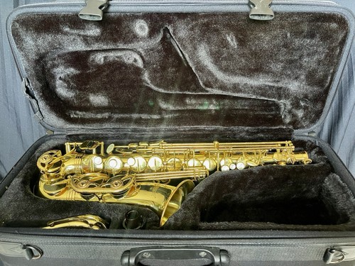 Selmer alto saxophone with - saxophone,