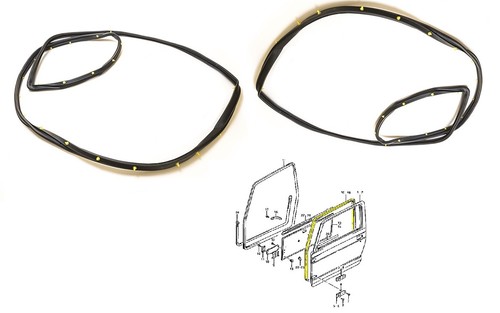 Set gomma guarnizione porta - set,