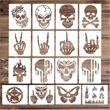 Skull Stencils for Painting On