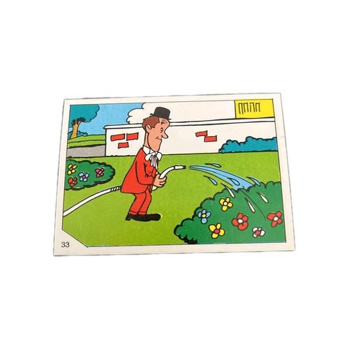 Figurina cartoncino stanlio - figurina/cartoncino, e
