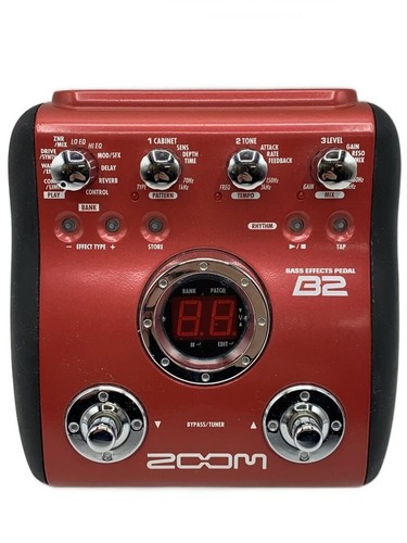 Zoom bass multi effects - b2,