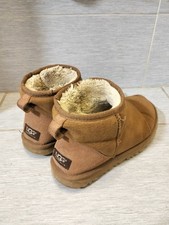 UGG Mini Bailey Bow II Stivali da Donna - Chestnut, Taglia EU 37