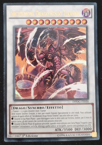 Arcidemone drago rosso tiranno - drago,