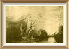 Stampa antica originale c1901