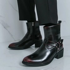 Scarpe da uomo a punta tacco