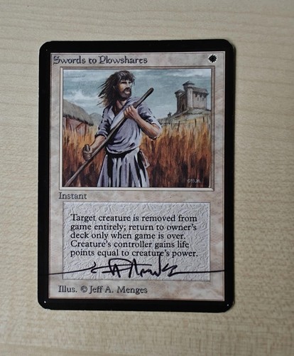 Mtg swords plowsharss alpha - mtg, to