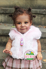 NUOVA BAMBOLA BN REBORN TODDLER ZOE NATALI BLICK DI KATIE MESSOU BIG BABY