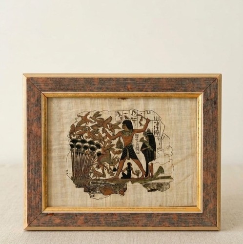 Quadro papiro egiziano con