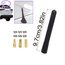 STUBBY ANTENNA AUTO CORTA 9,7 cm per JCW MINI COOPER GEN 2 R56 ANTENNA PUNGIGLIONE APE
