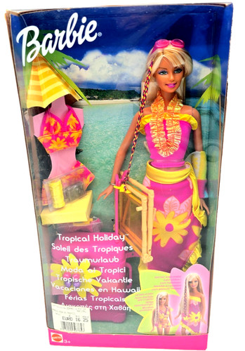 2002 tropical holiday barbie - 2002,