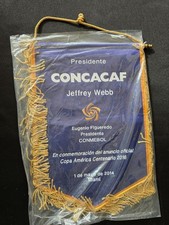Gagliardetto Pennant fanion bander�n CONCACAF Jeffrey Webb 2014 G