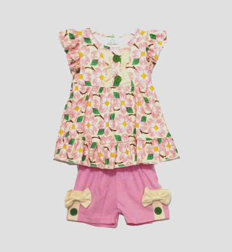 Set pantaloncini floreali