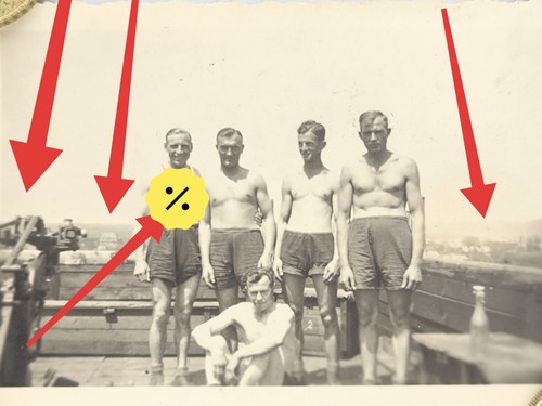 Ww2 foto bordeaux soldati - foto, su