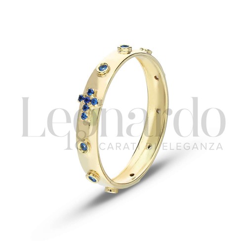 Anello rosario oro giallo - rosario,