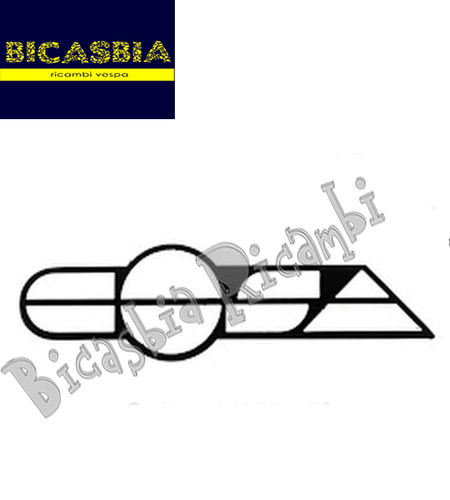 3695 targhetta cofano - -,