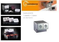 Cassaforte a scomparsa/mimetica finta presa elettrica CAMALEONTE – 4832