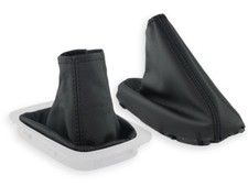 PER OPEL ZAFIRA A CUFFIA DEL CAMBIO LEVA DEL FRENO A MANO PELLE NERA