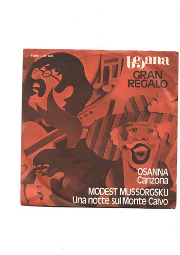 Osanna raro disco giri - osanna, 45