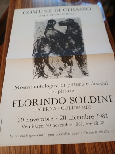 Manifesto mostra antologica - mostra,