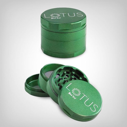 Black leaf lotus - black,