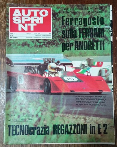 Rivista settimanale autosprint - rivista,