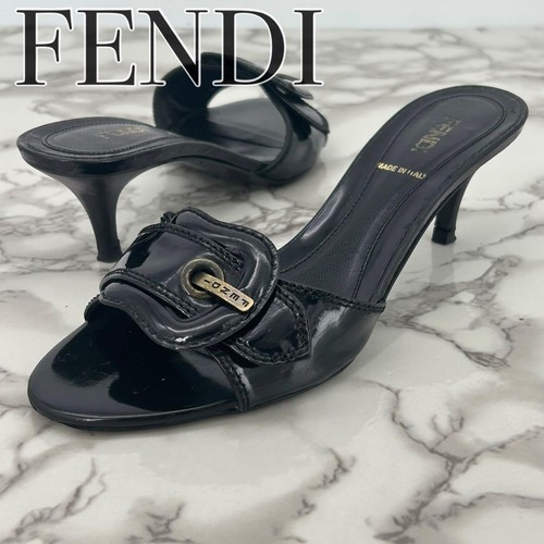 Sandali fendi mule fibbia - sandali,