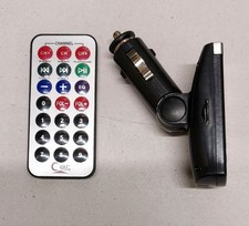 TRASMETTITORE RADIO FM AUTO TELECOMANDO MP3 ACCENDISIGARI SD USB