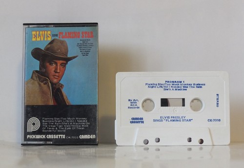 Cassette elvis presley sings - presley,