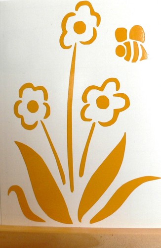 Adesivo fiore flower - adesivo, vinile