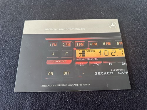 Mercedes becker radio 754 - becker,