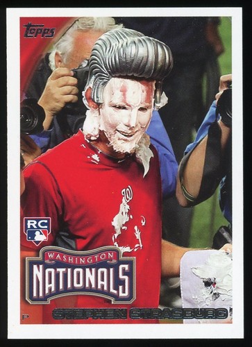 Stephen strasburg 2010 - strasburg, topps