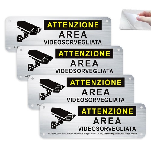 4pezzi cartello area - cartello,