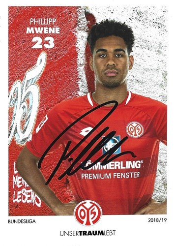 Cartolina autografata phillipp - cartolina,