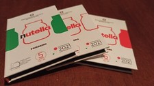 Italia 2021 Trittico 5 euro NUTELLA Ferrero 3 moneta argento VERDE ROSSA BIANCA