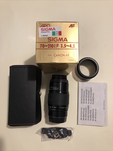 Sigma apo zoom 210mm - sigma,