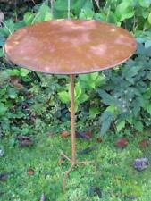 Tavolo da bistrot in acciaio