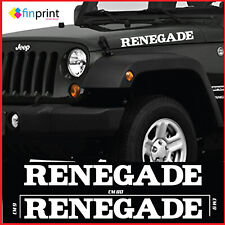 2 adesivi per JEEP RENEGADE CJ