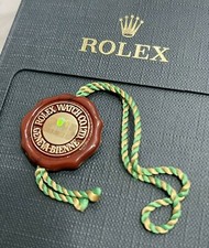 Originale Rolex Red Hang Tag