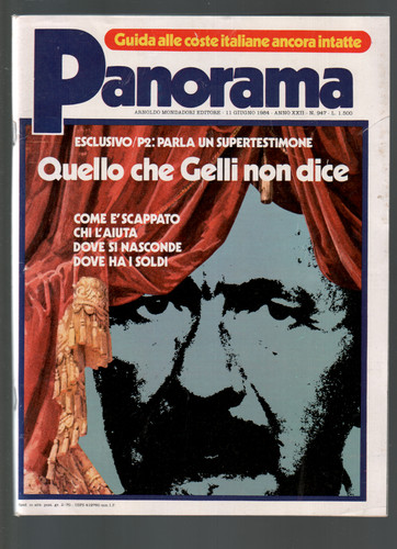 Rivista vintage panorama - rivista,