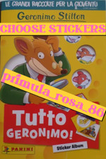 PANINI SCEGLI FIGURINE MANCANTI GERONIMO STILTON MANCOLISTA 1 - 182 - 1X - 10X
