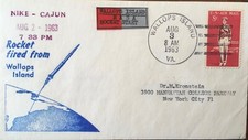 USA 1963 SPACE cover