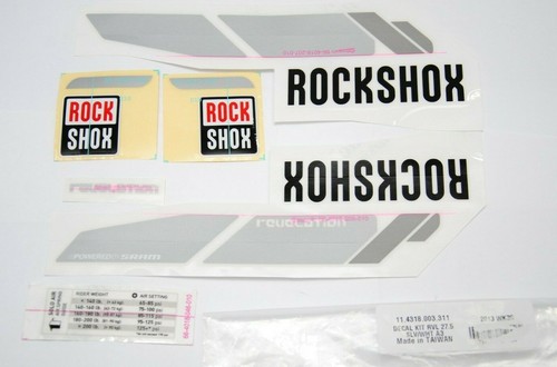 Kit adesivi forcella rock shox - kit,
