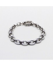 Bracciale donna catena argento