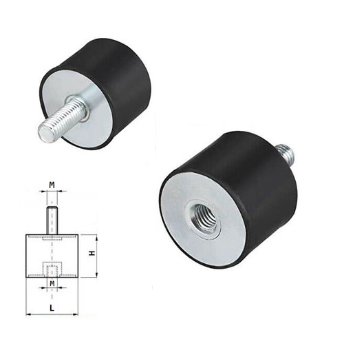 Antivibranti cilindrici - , in