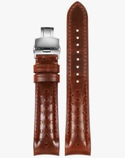 Brown Leather Racing Watch