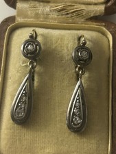 Antichi orecchini oro diamanti - orecchini,